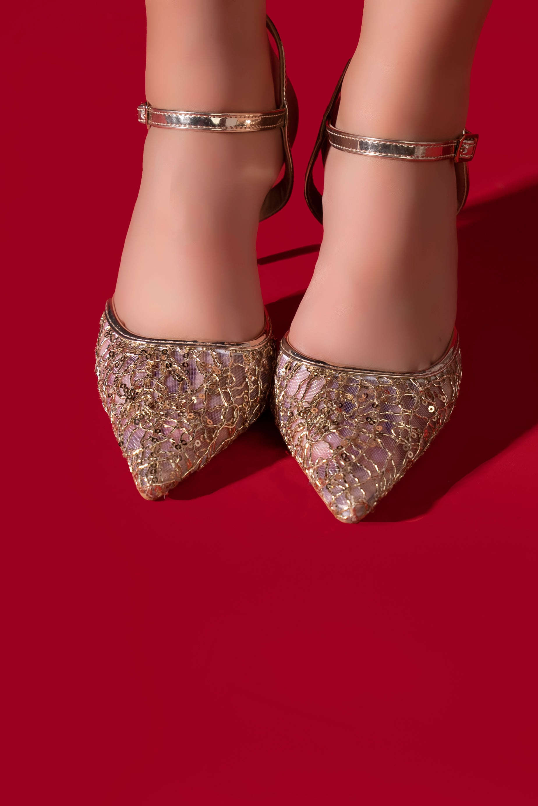 Escarpins en dentelle Raffinée - Glamour Absolu