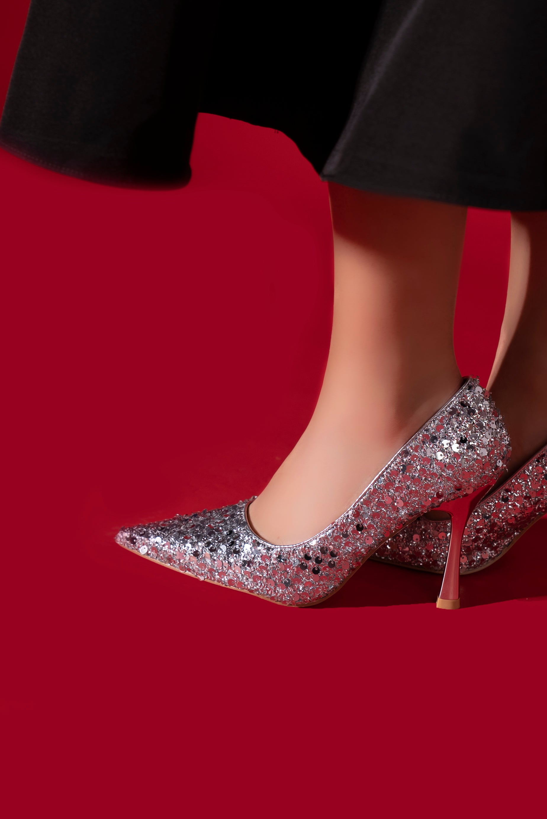 Escarpin à talon Scintillant - Élégance et éclat à chaque pas