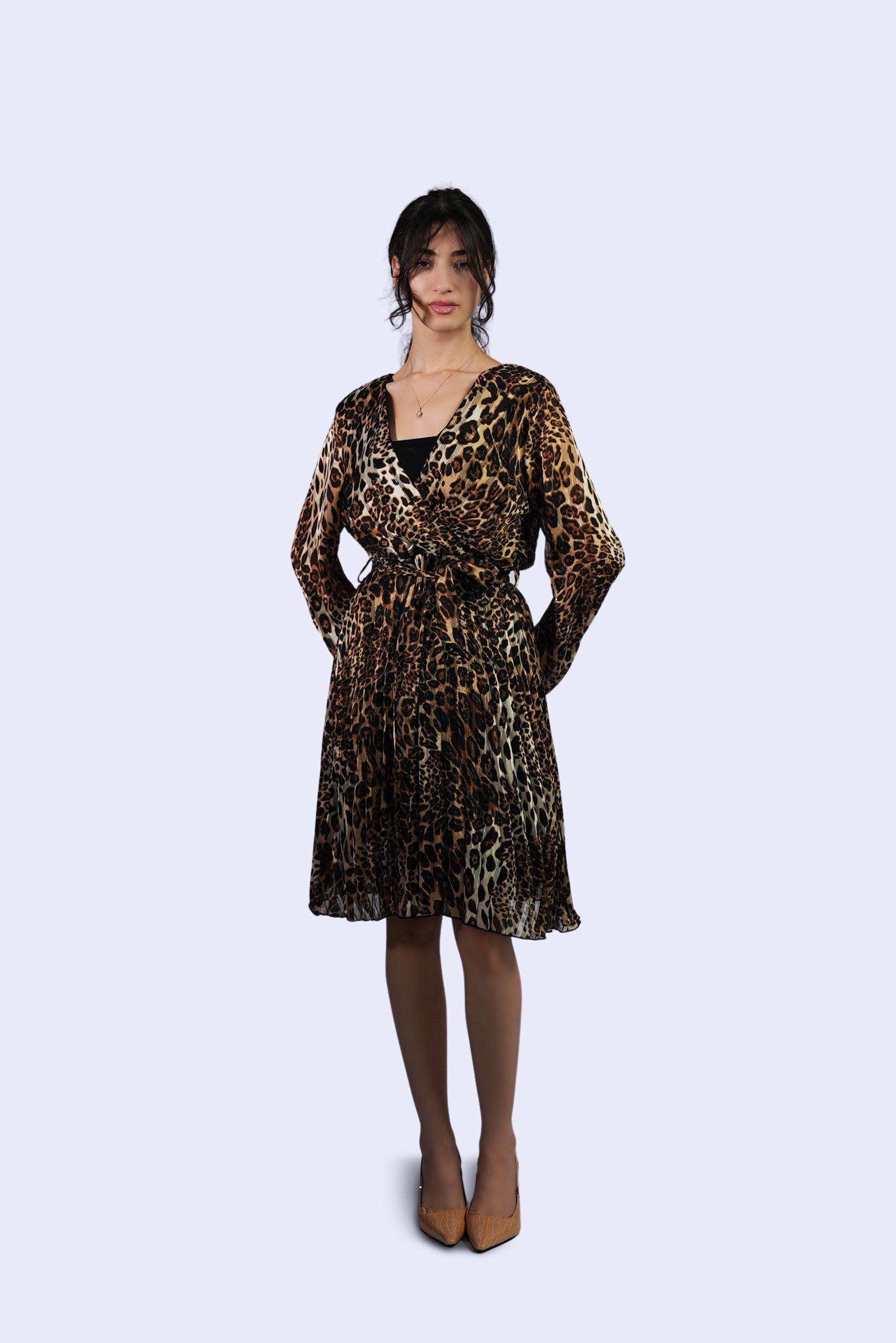 Robe imprimé léopard