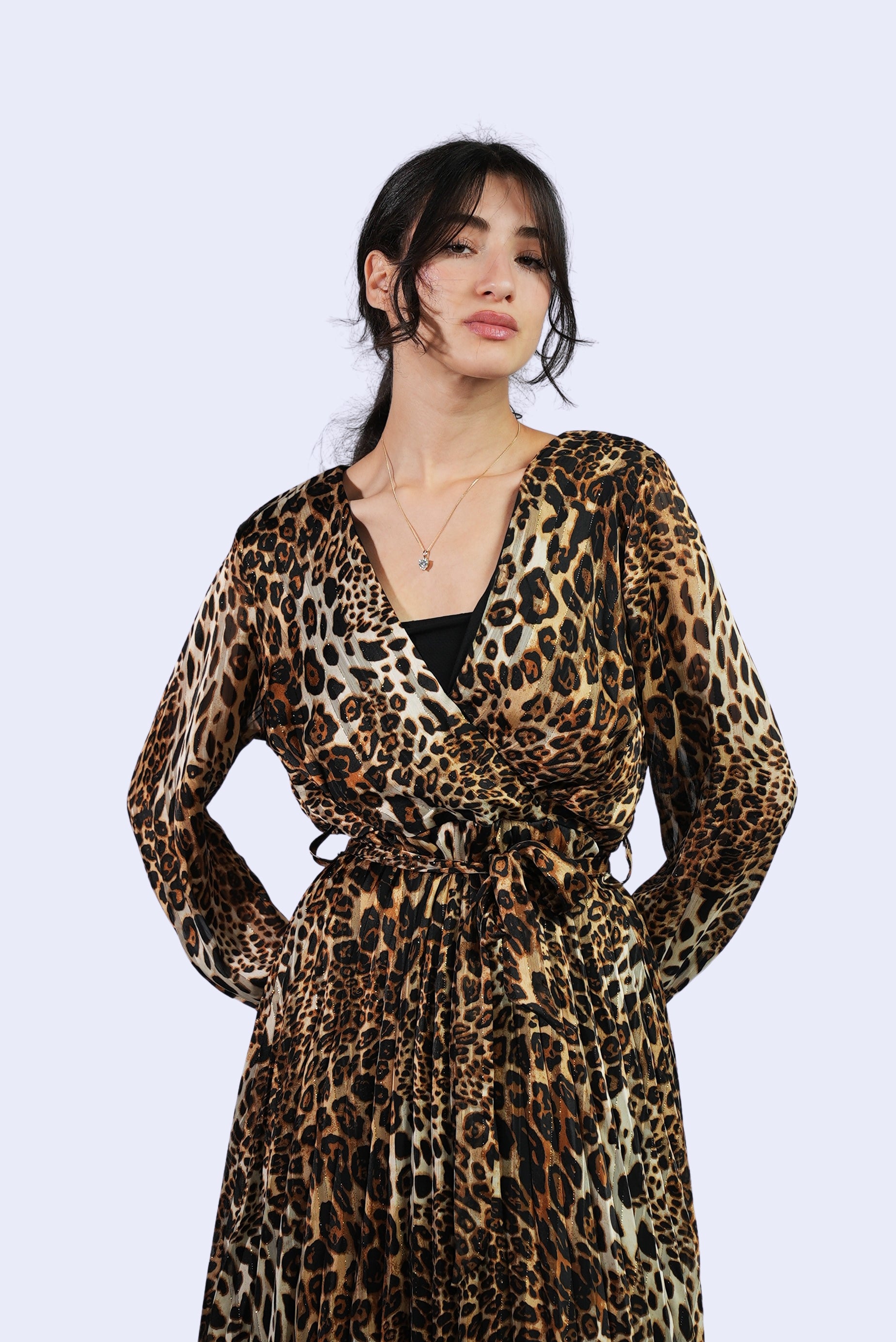 Robe imprimé léopard