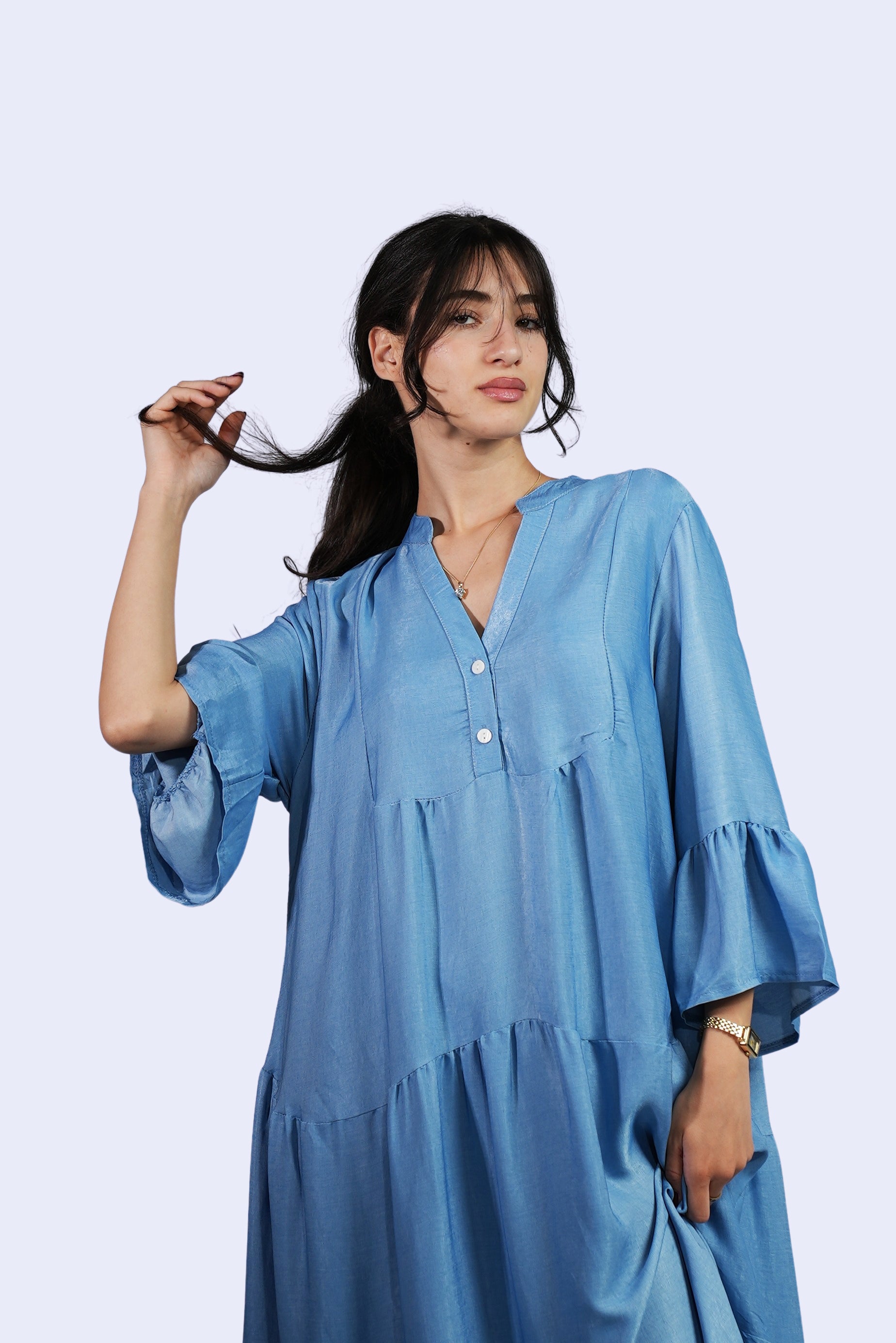 Robe ample  unie