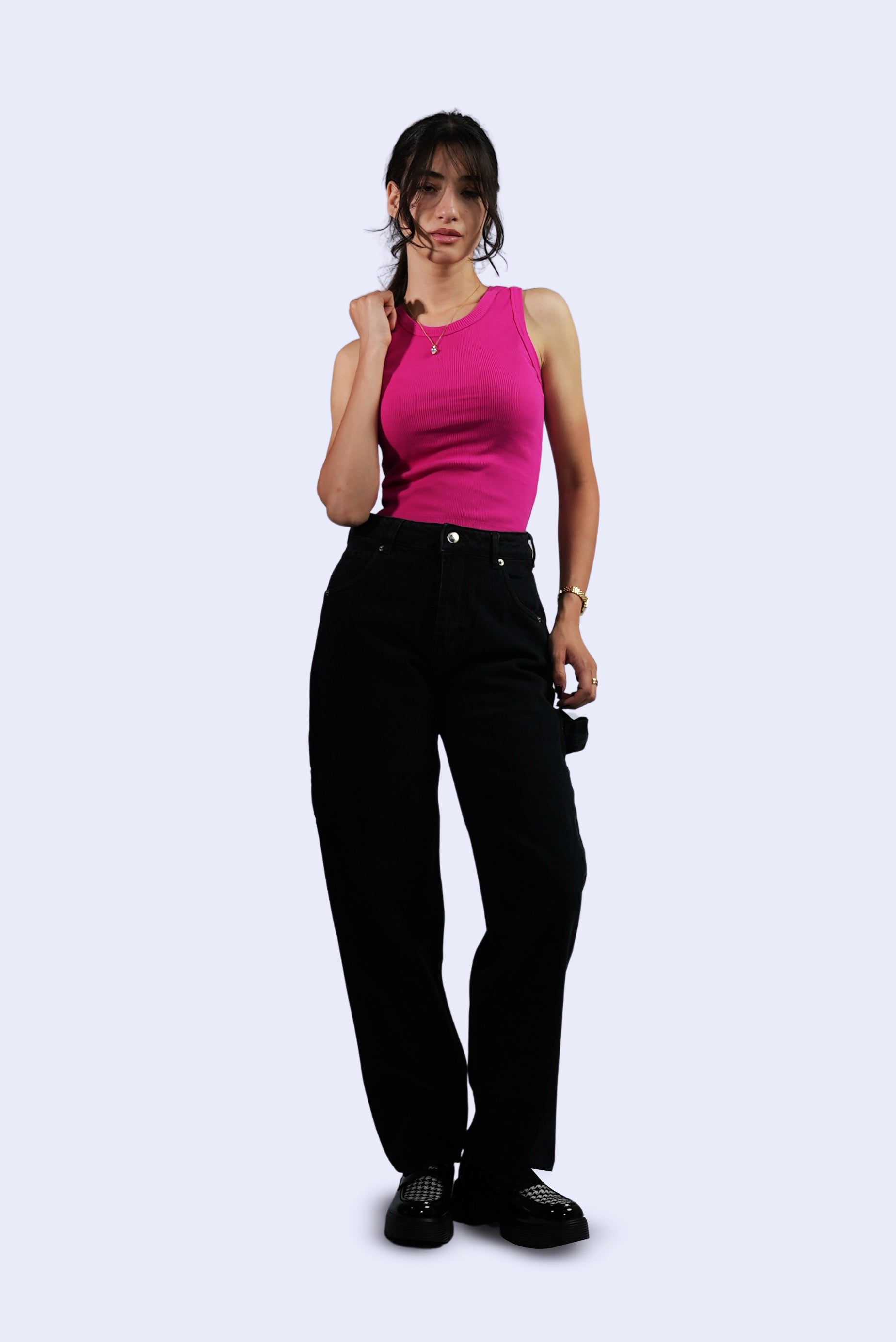 jeans cargo large