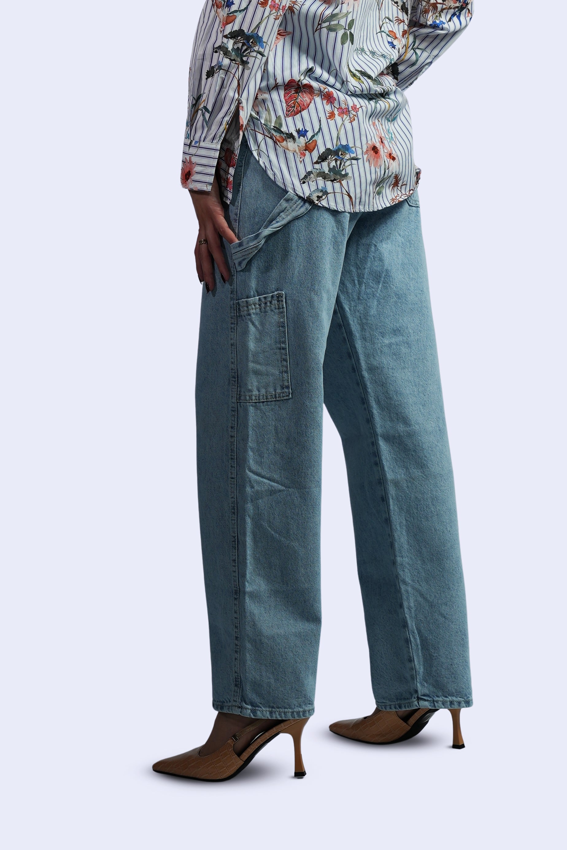 jeans cargo large