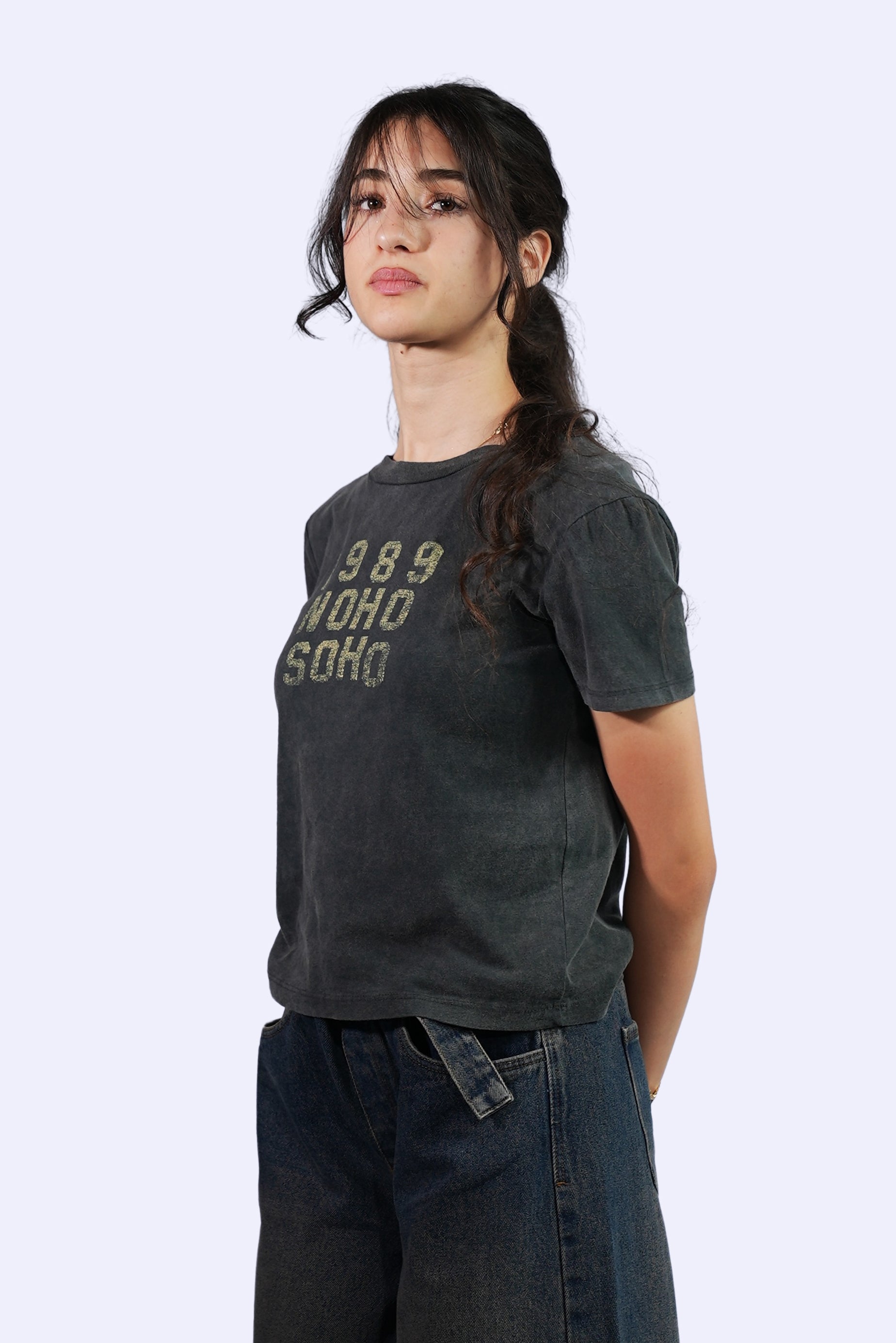 T-shirt noir &amp;#39;1989 NOHO SOHO&amp;#39;