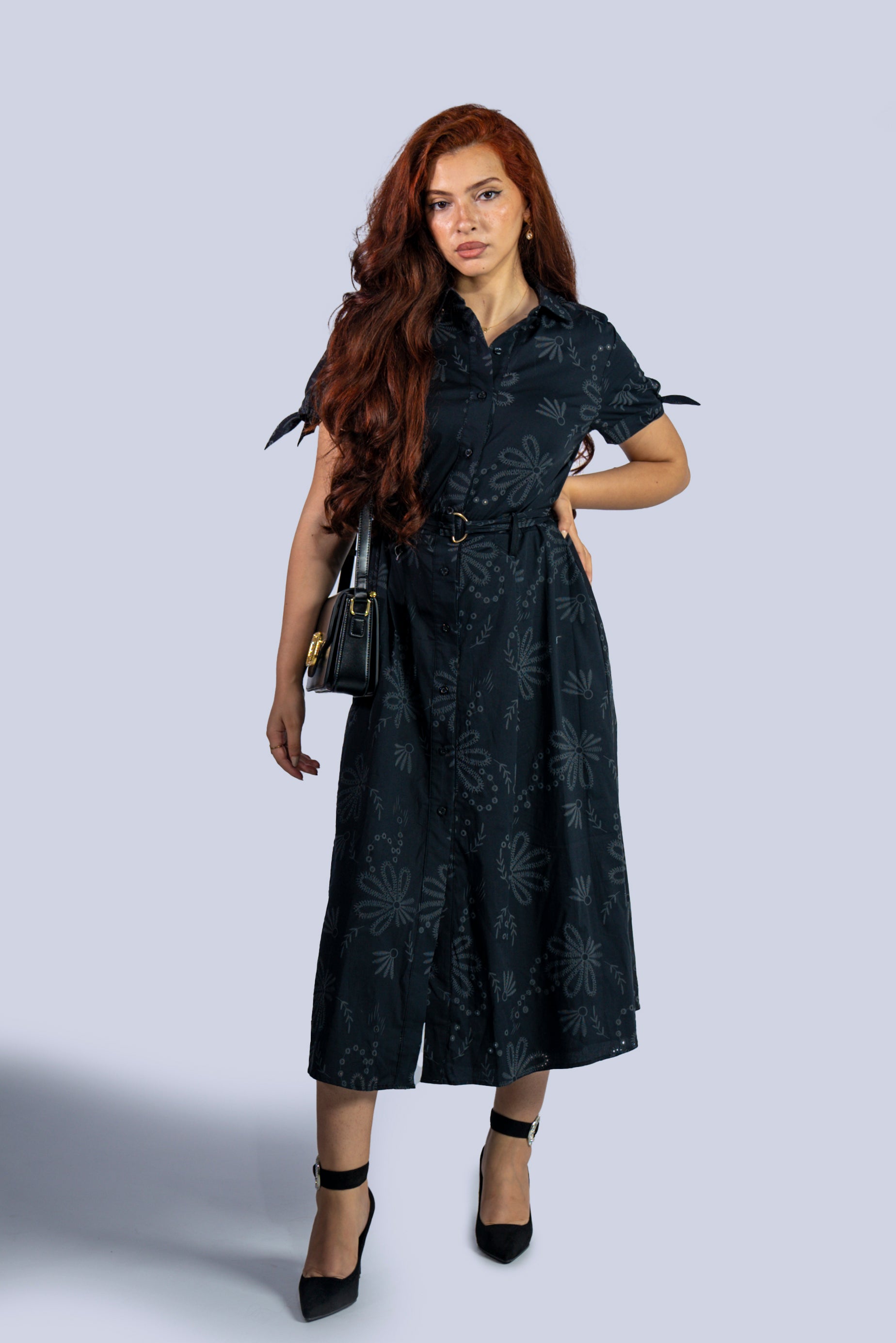 Robe chemise imprimée
