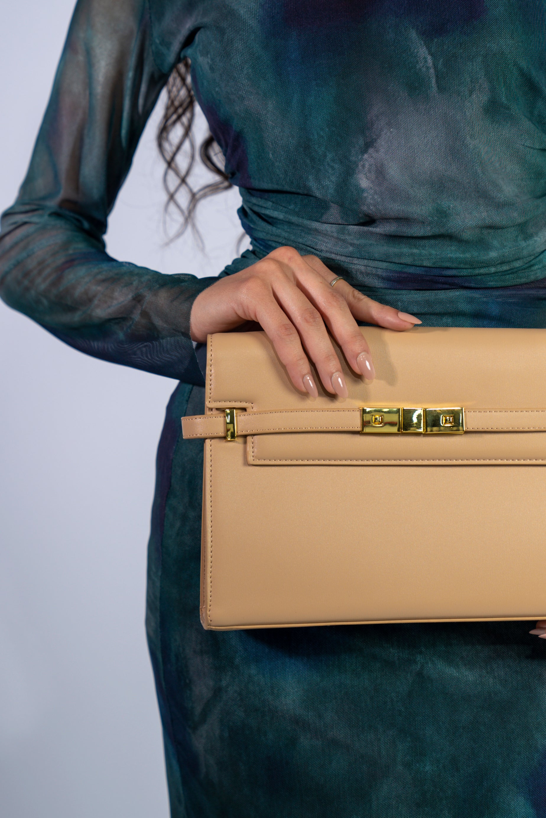 Pochette rectangulaire minimaliste