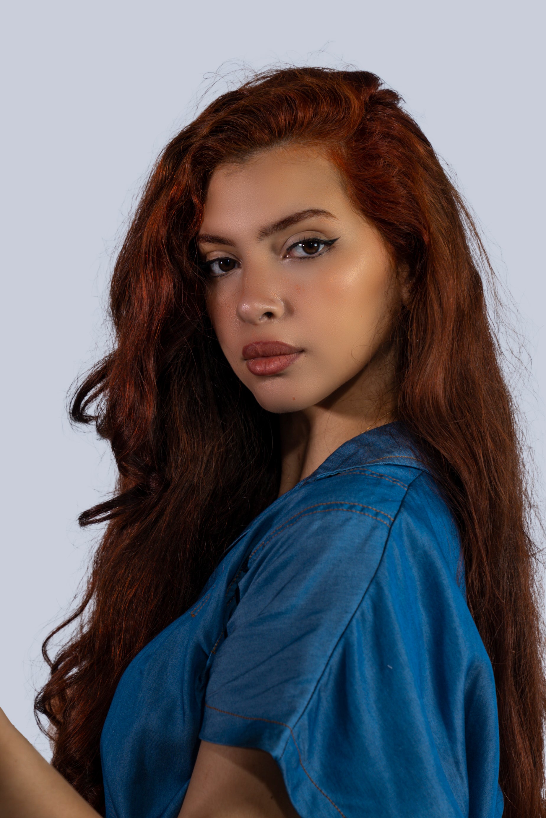 robe chemise en jeans