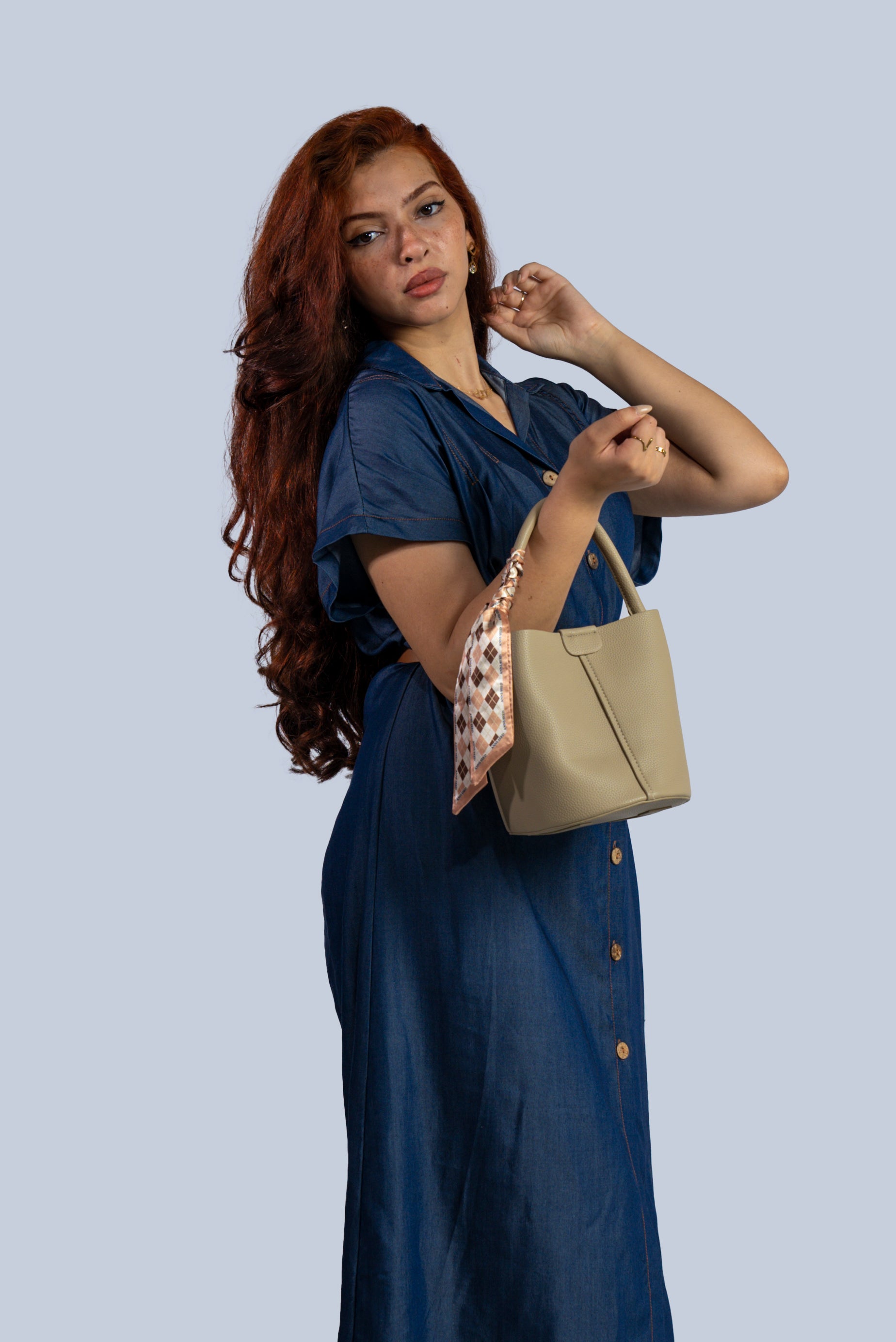 robe chemise en jeans