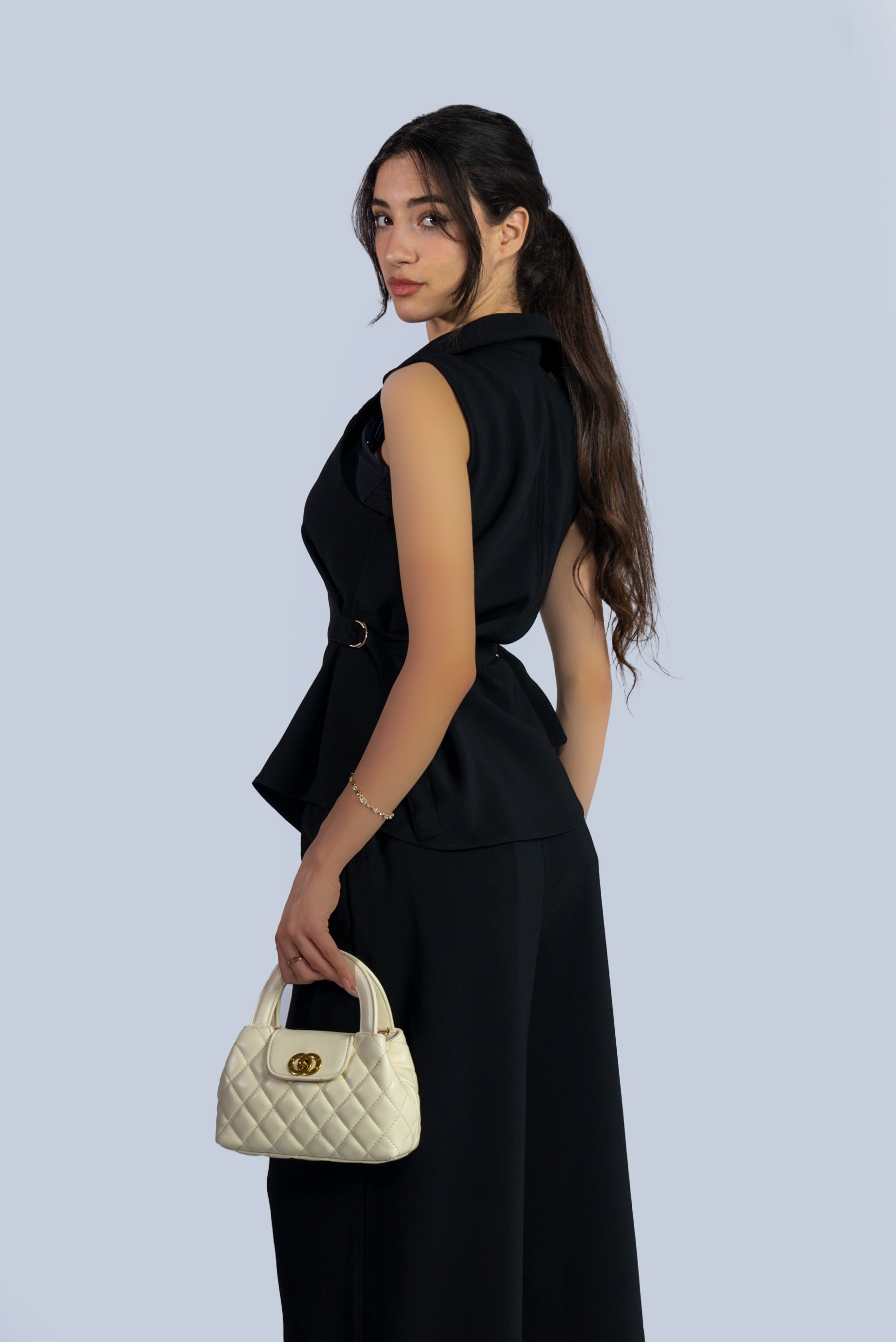 Mini sac matelassé