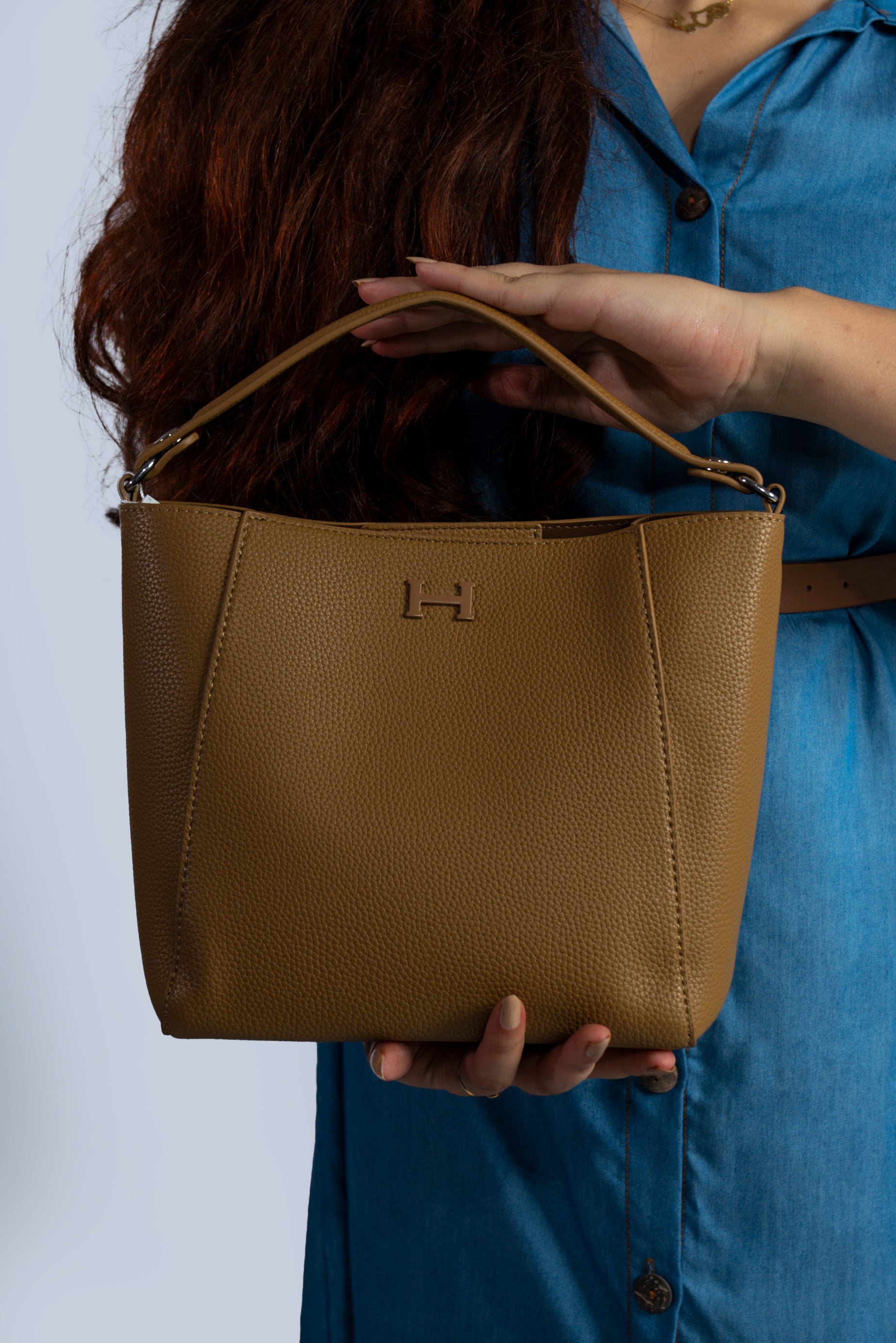 Sac à main en simili cuir