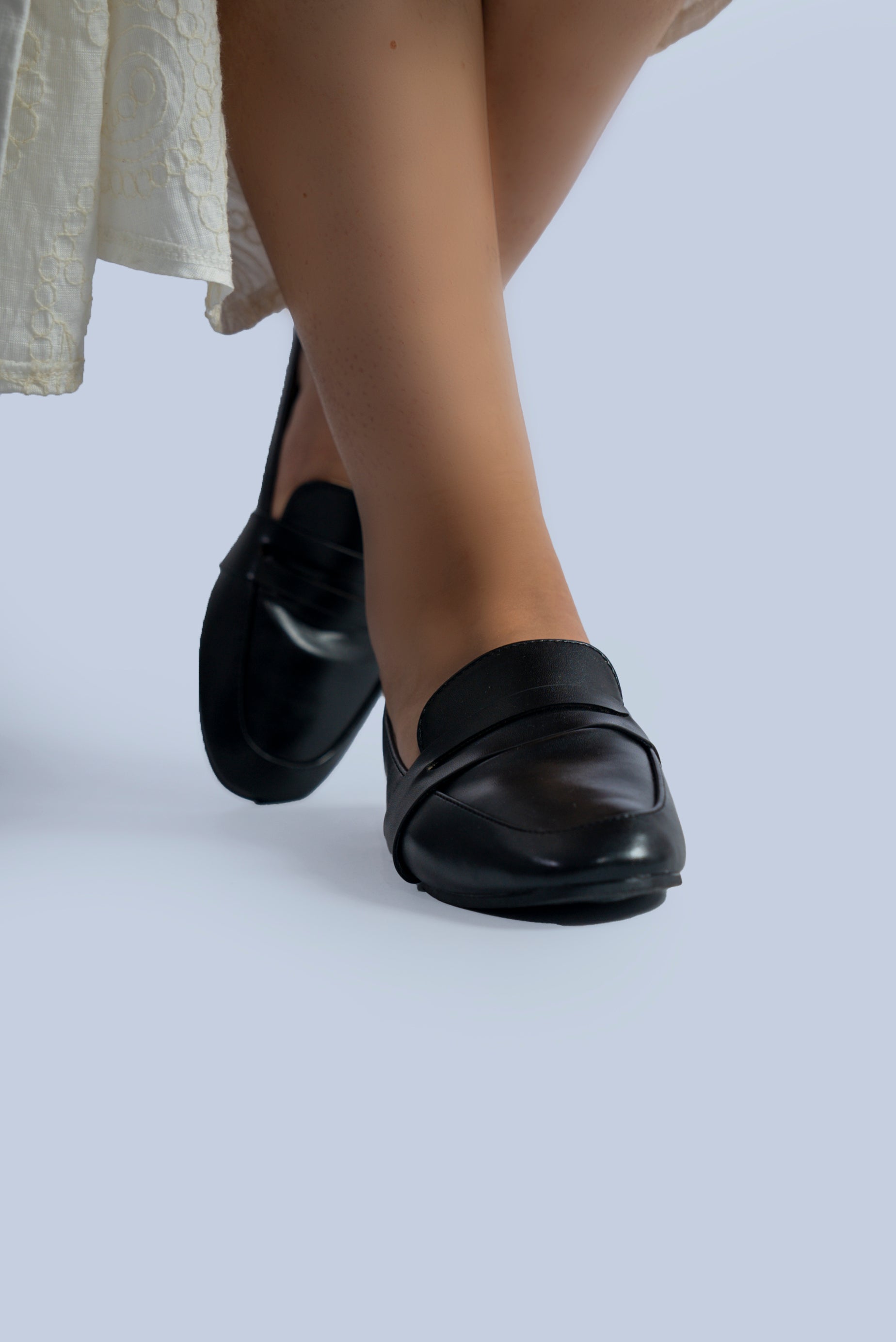 mocassin classique avec finition mate