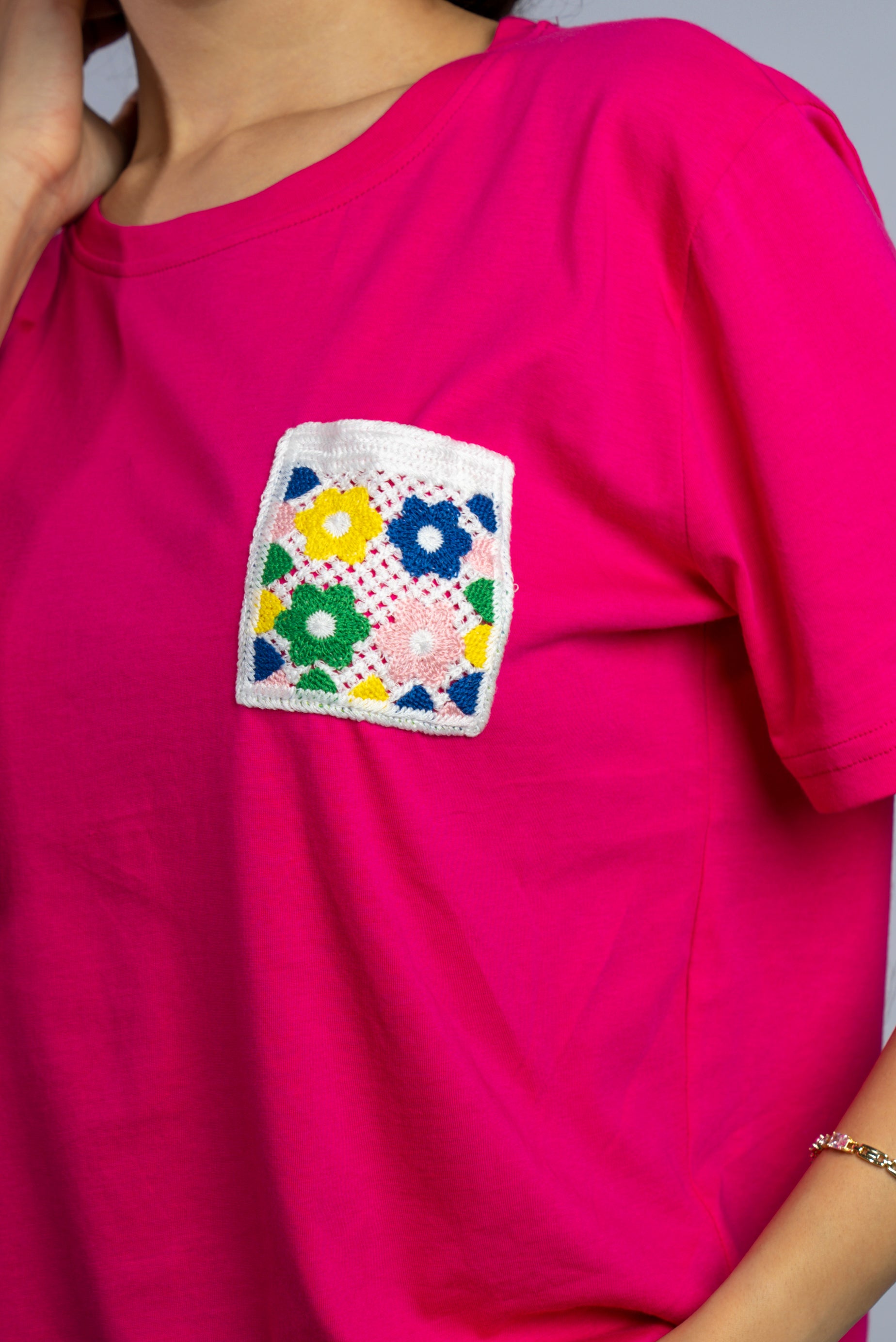 T-shirt  simple avec poche