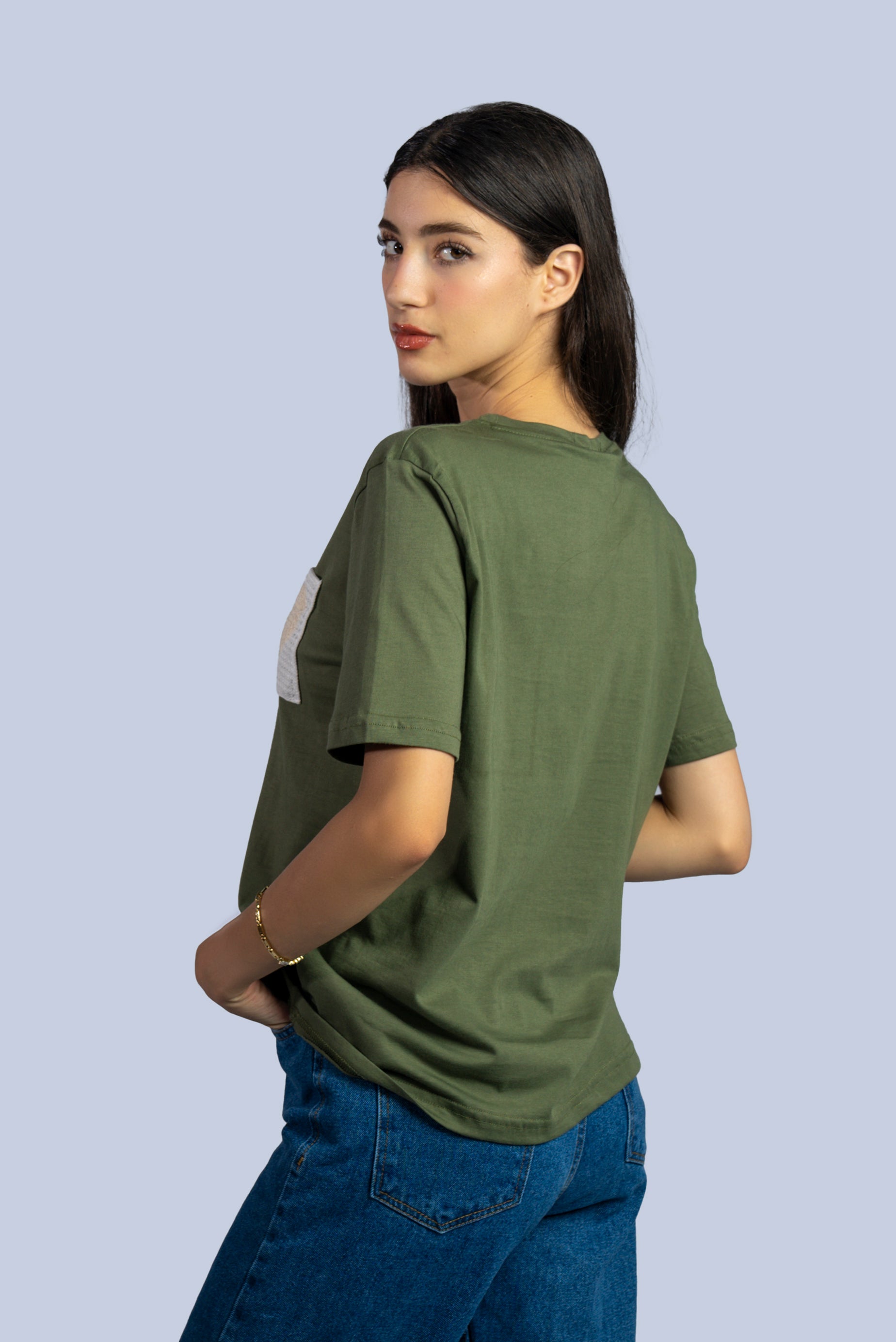 T-shirt  simple avec poche