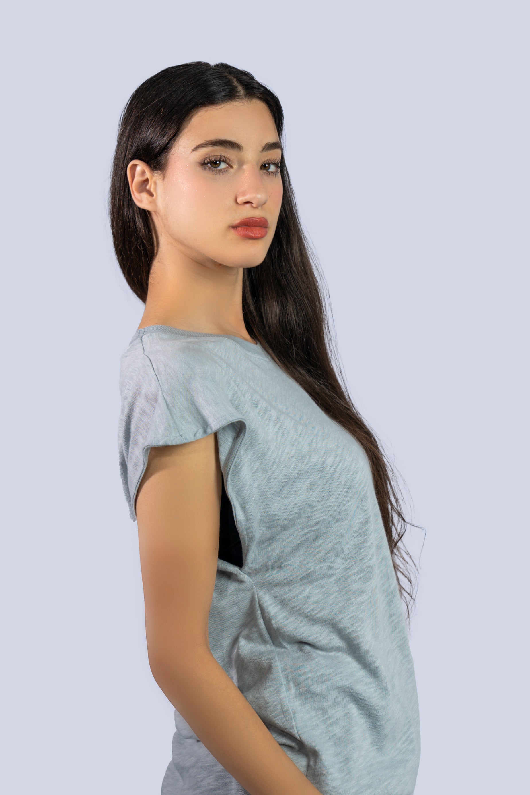 T-shirt oversize en coton doux