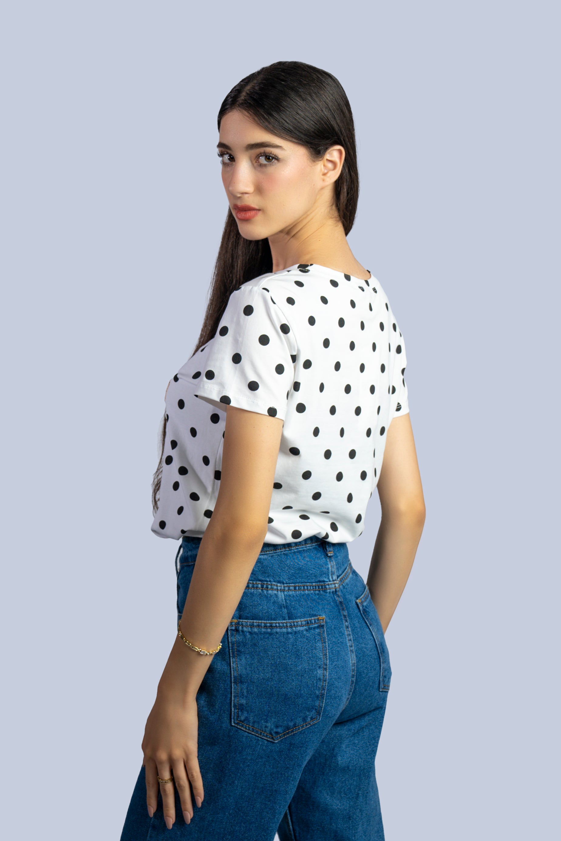 T-shirt oversize en coton doux