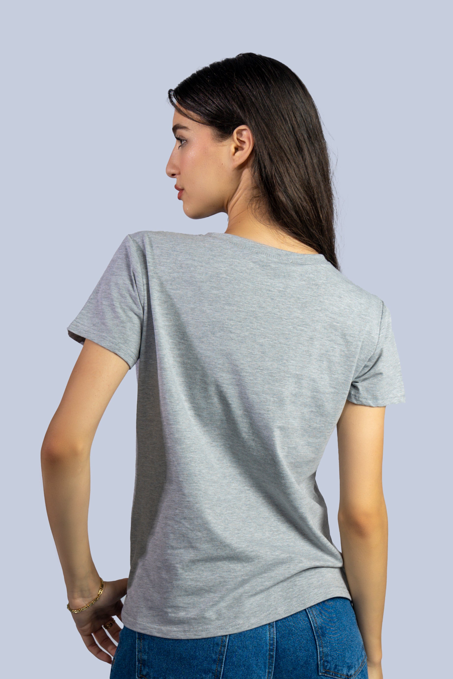 T-shirt  avec étoile imprimée léopard et strass