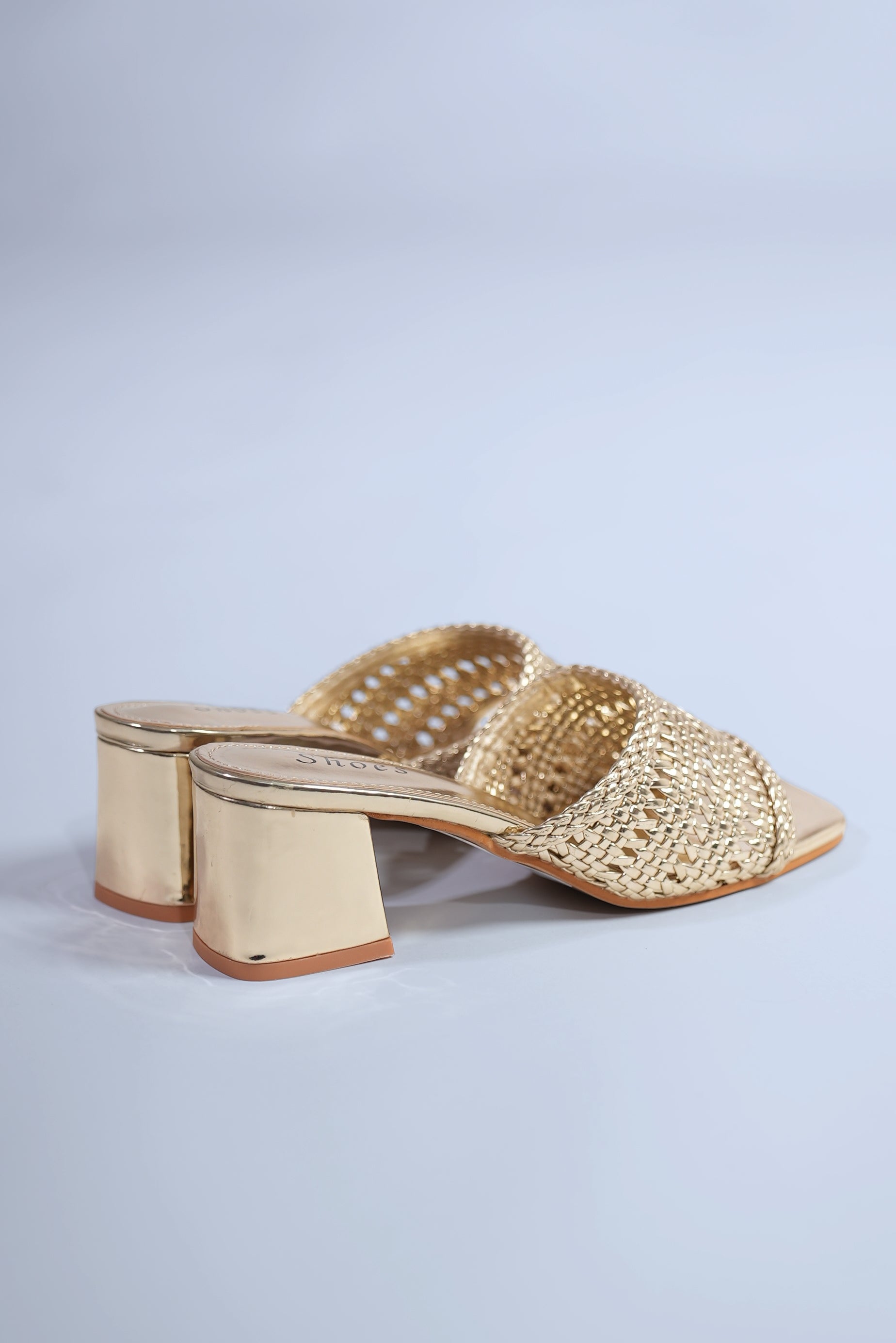 mule avec bande tressée