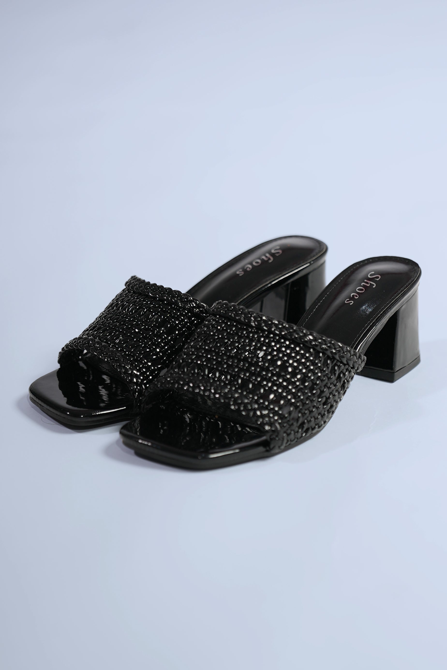 mule avec bande tressée