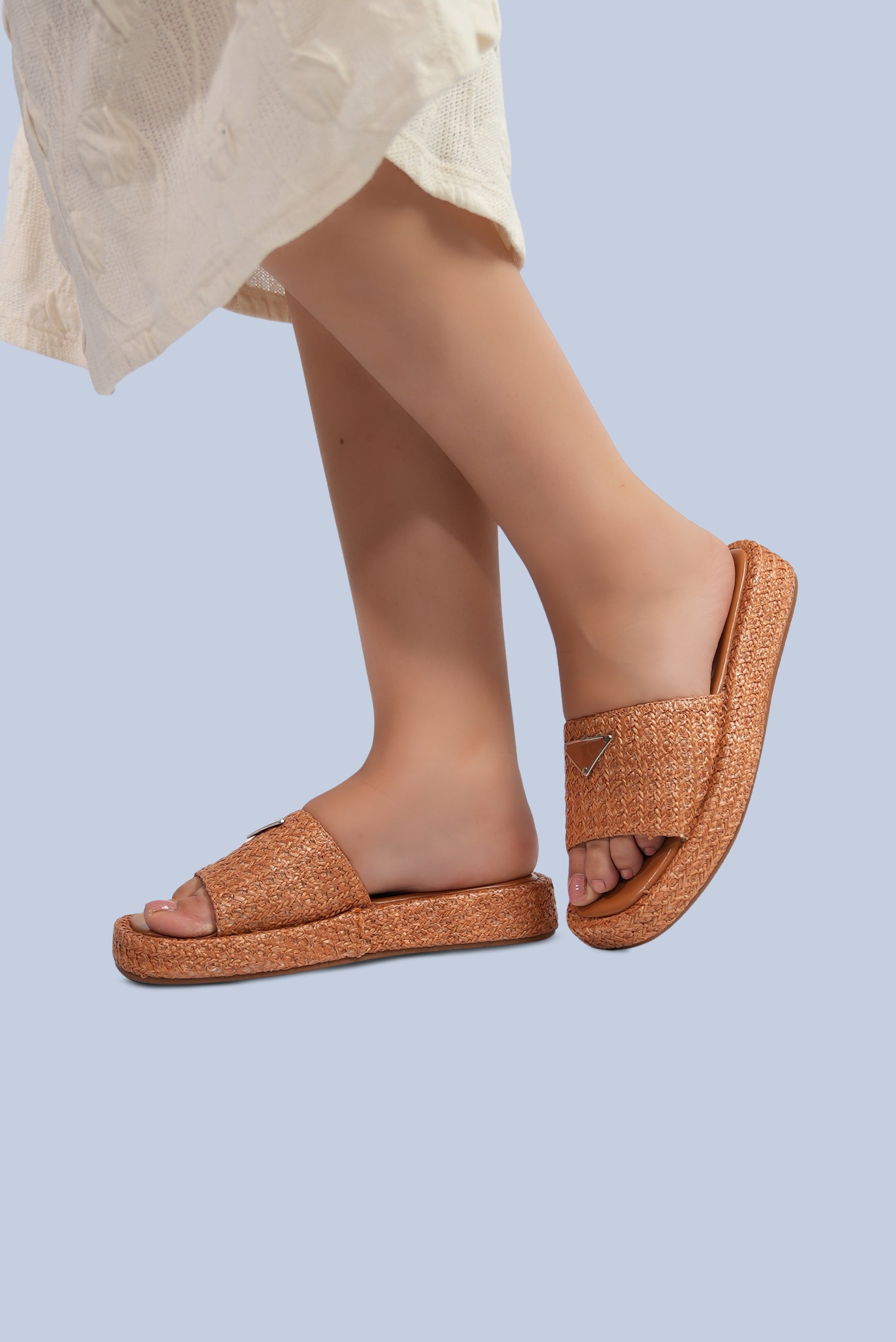 Mule tressée