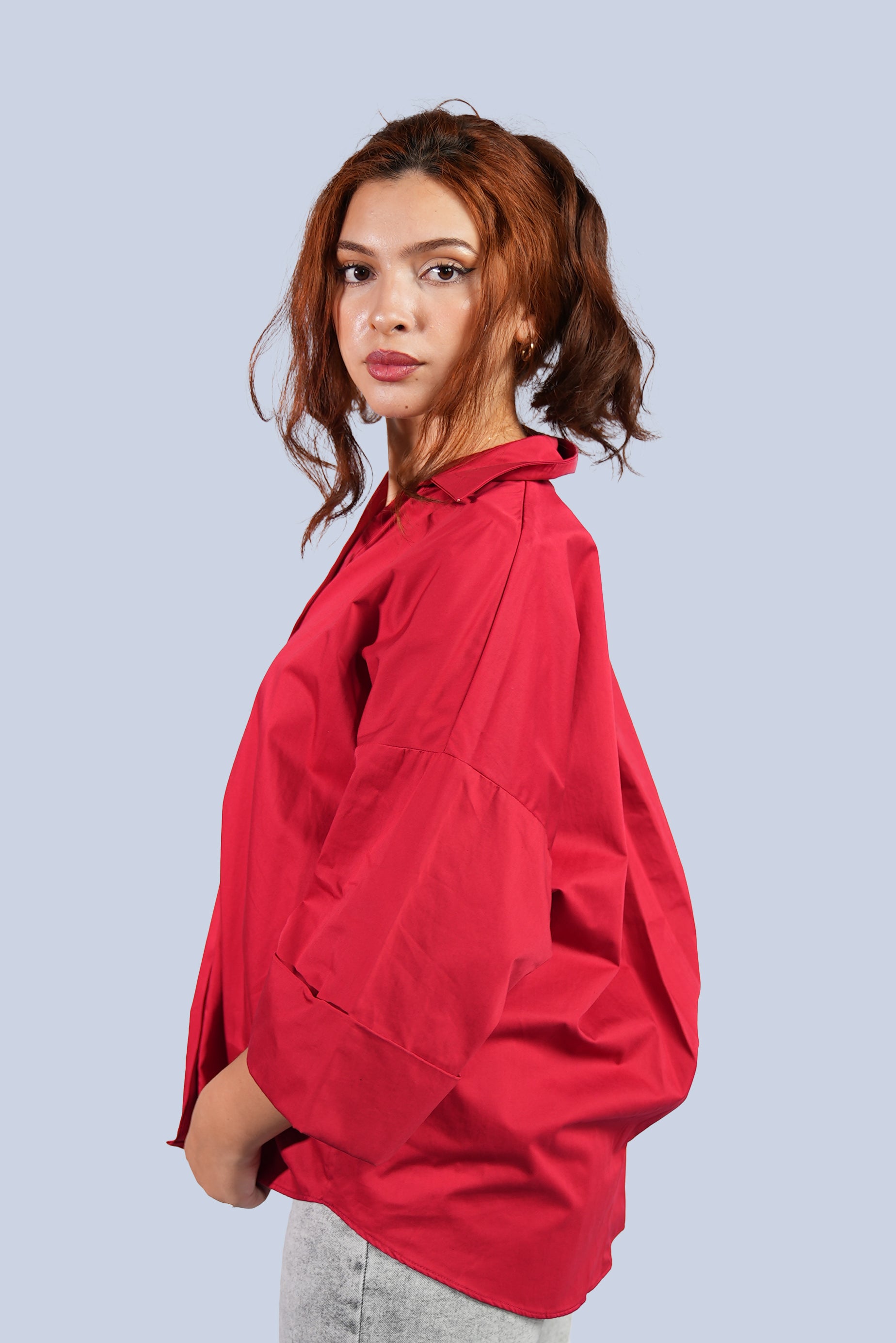 chemise manche trois-quarts