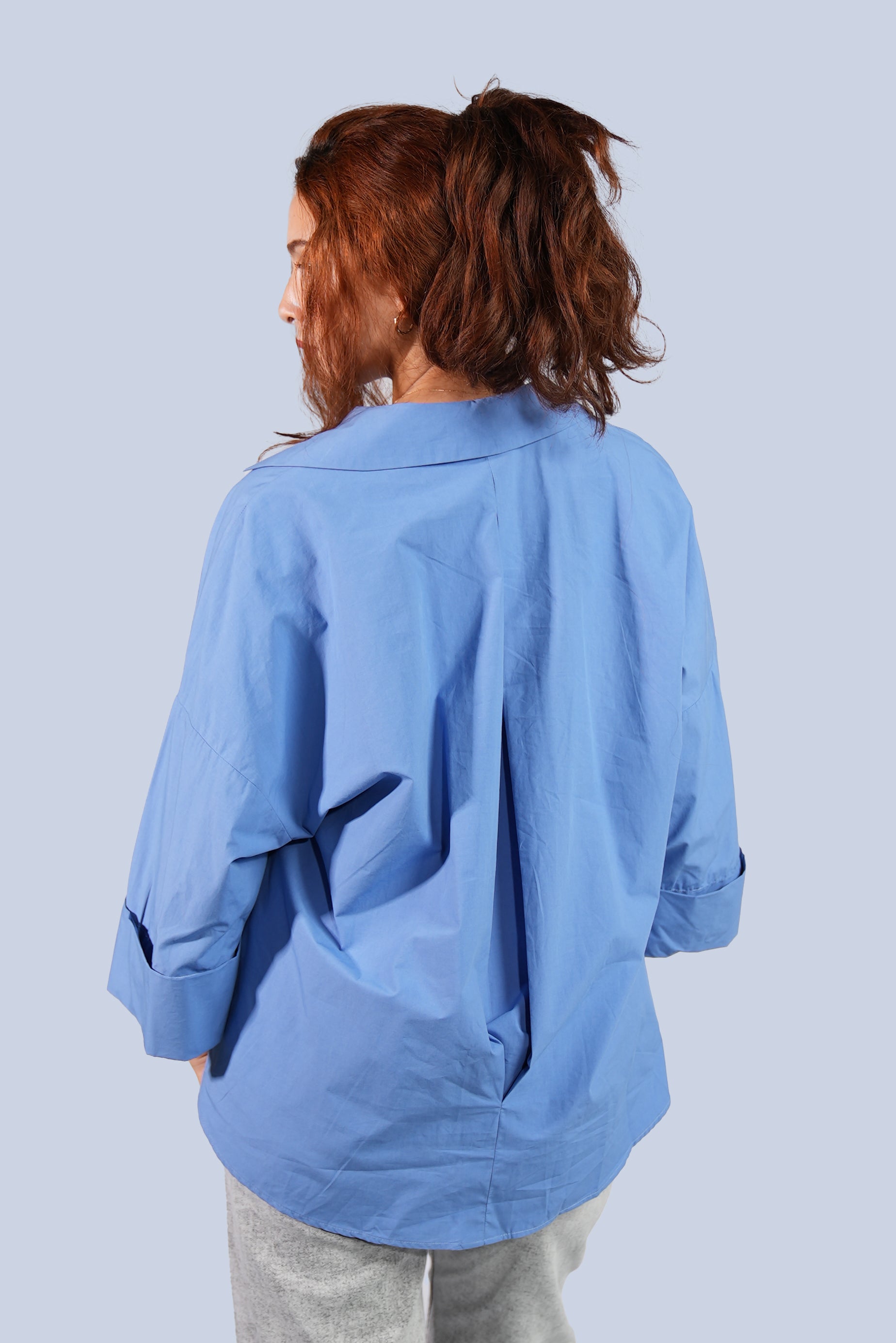 chemise manche trois-quarts