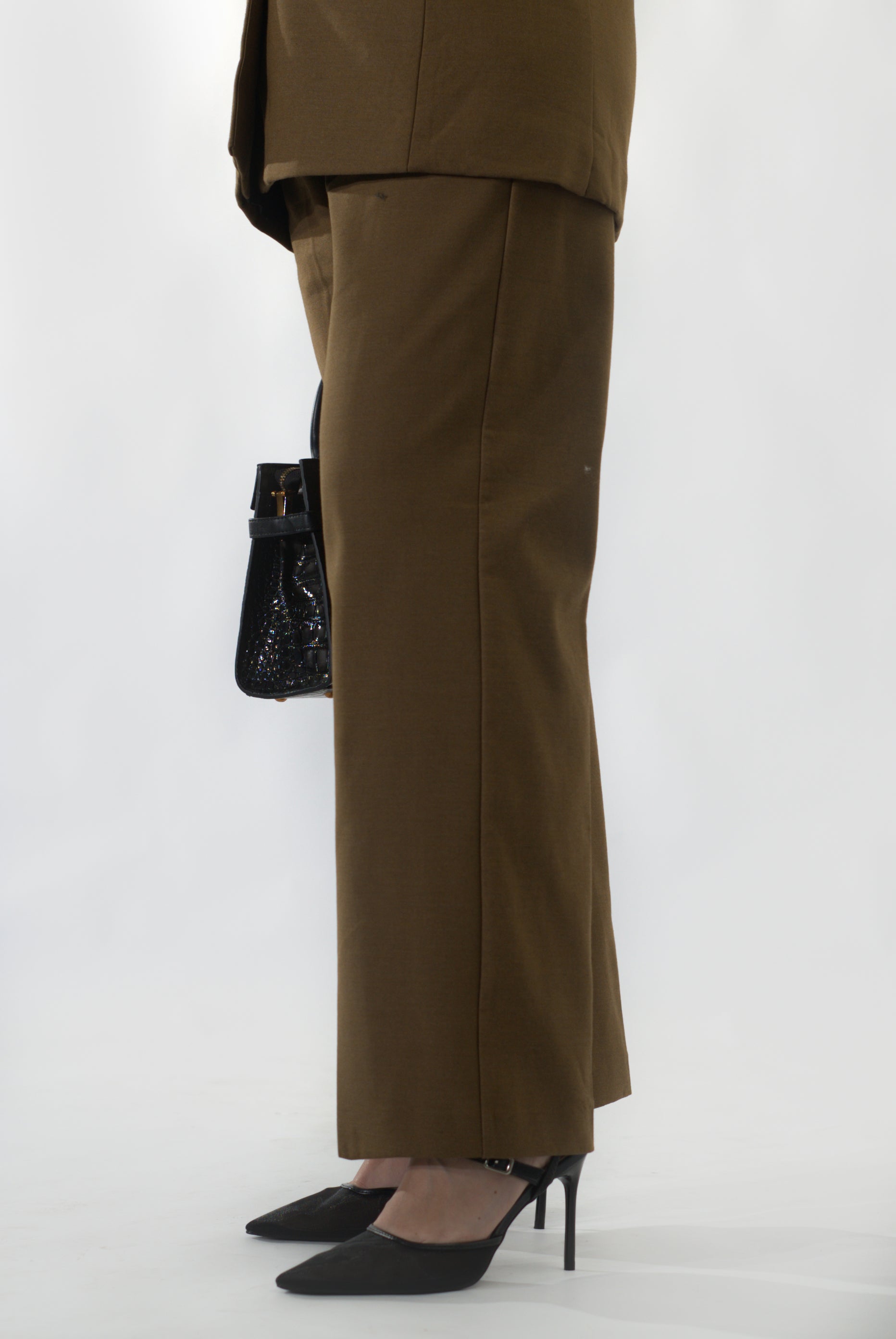 Ensemble tailleur Blazer à double boutonnage et pantalon droit (Rs ensemble Red 24378)