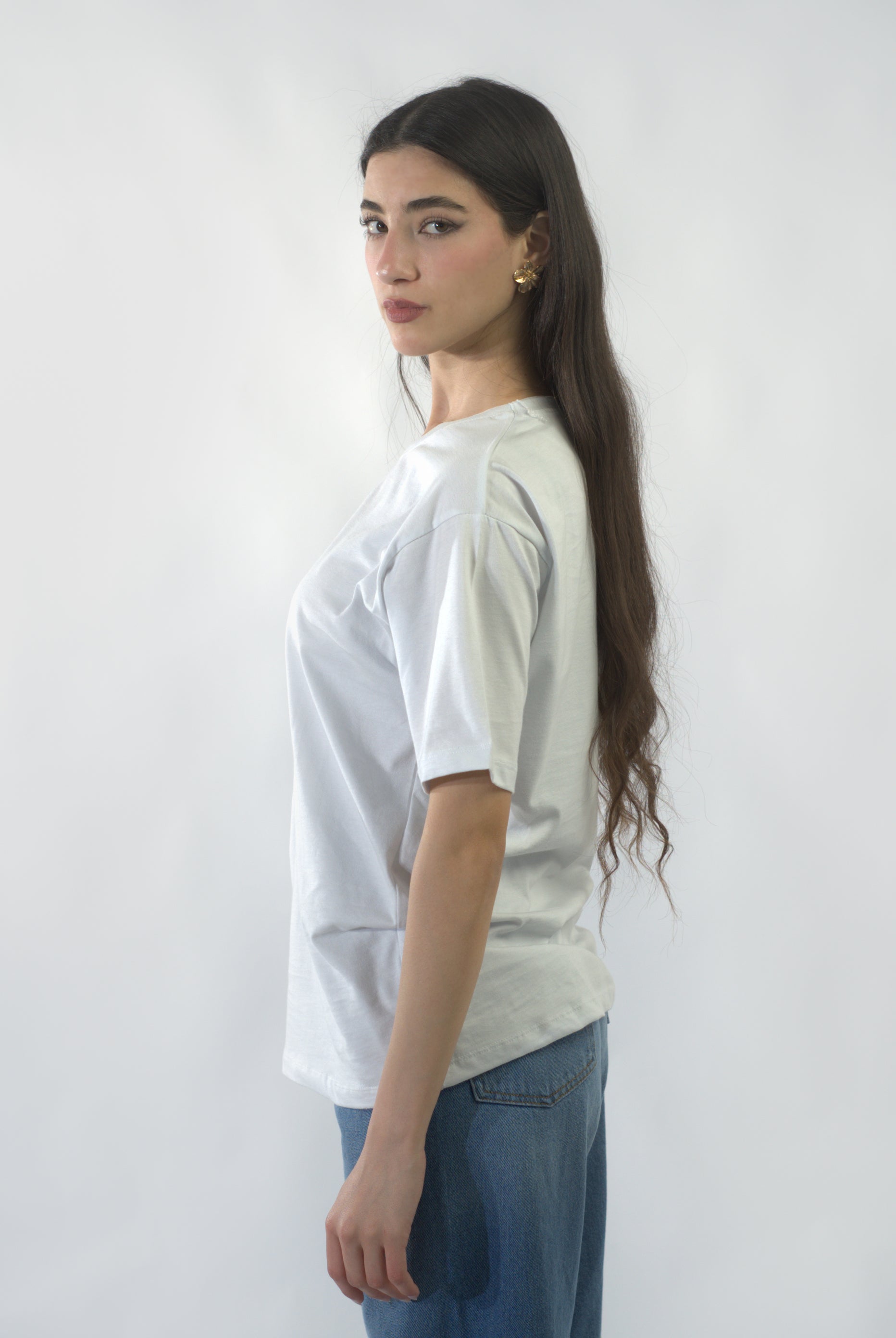 T-shirt Bear Ralph Lauren à col rond (RS T-SHIRT RED 24390)