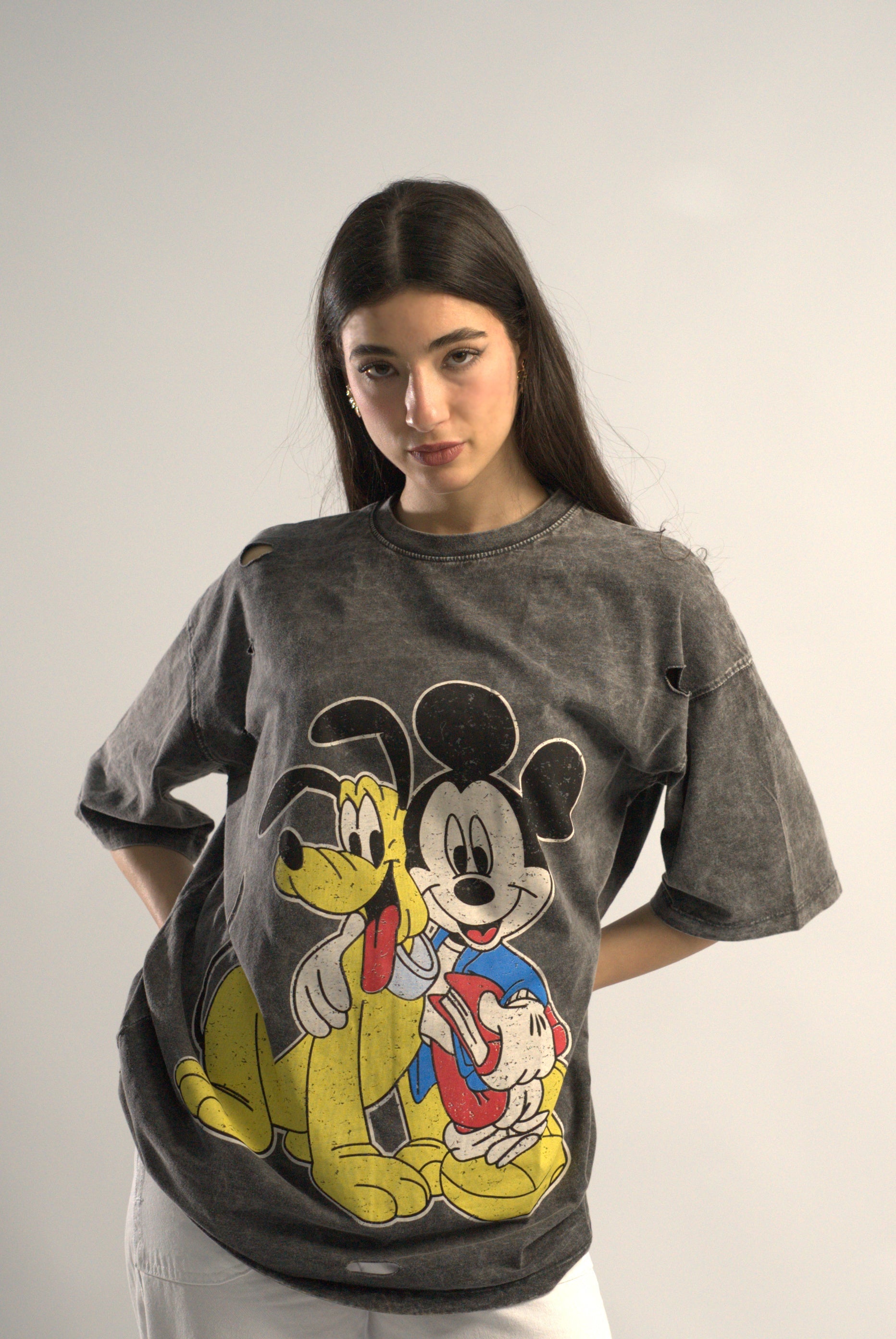 Disney Mickey and Minnie mouse T-shirt femme ( RS T-SHIRT 24381)