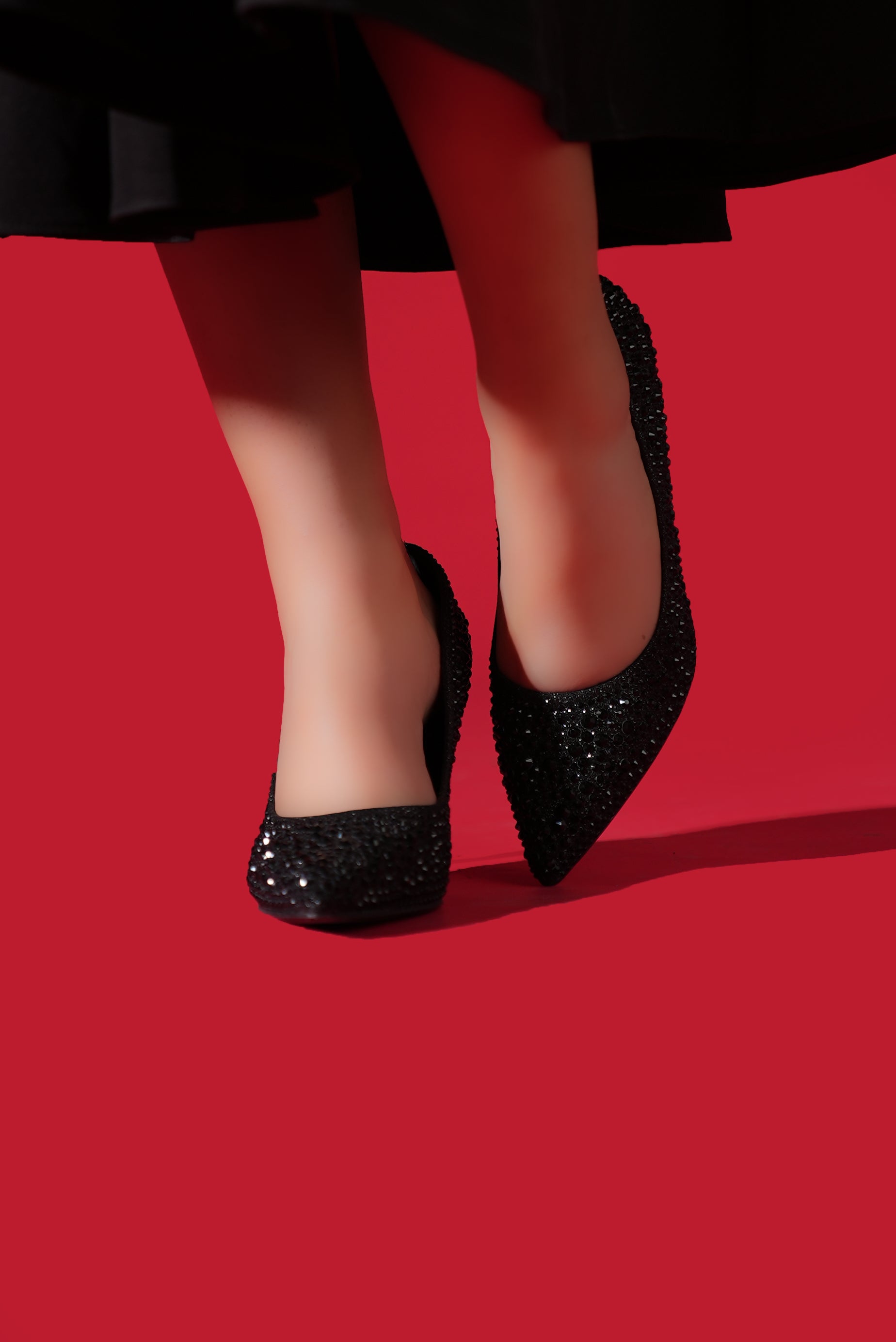 Escarpins à Strass – Élégance & Raffinement